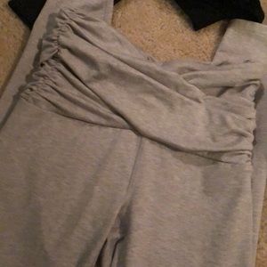 Joylab yoga leggings with waist design. Never worn
